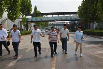 太行山高速邯鄲段籌建處領導到恒質(zhì)公司參觀指導